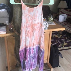 Tie dye rusty dress